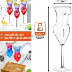 Kristallkelch - Elegantes Cocktail- und Champagnerglas