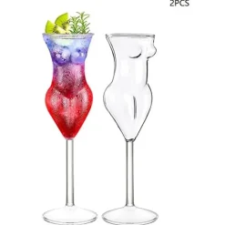 Kristallkelch - Elegantes Cocktail- und Champagnerglas