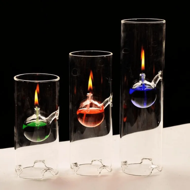 Kristall-Kerzenhalter-Set – 3-teilig, elegantes Wohndekor