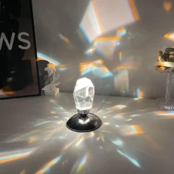 Kristall-LED-Nachtlicht – Elegante Atmosphärenlampe