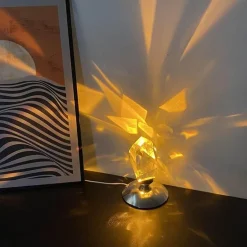 Kristall-LED-Nachtlicht – Elegante Atmosphärenlampe