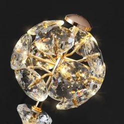 Kristall-Tischlampe – Elegante Luxusleuchte