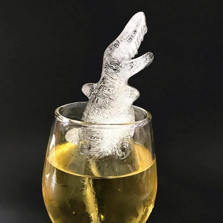 Krokodil-Eiswürfelbereiter – Lustige Eisform in Tierform
