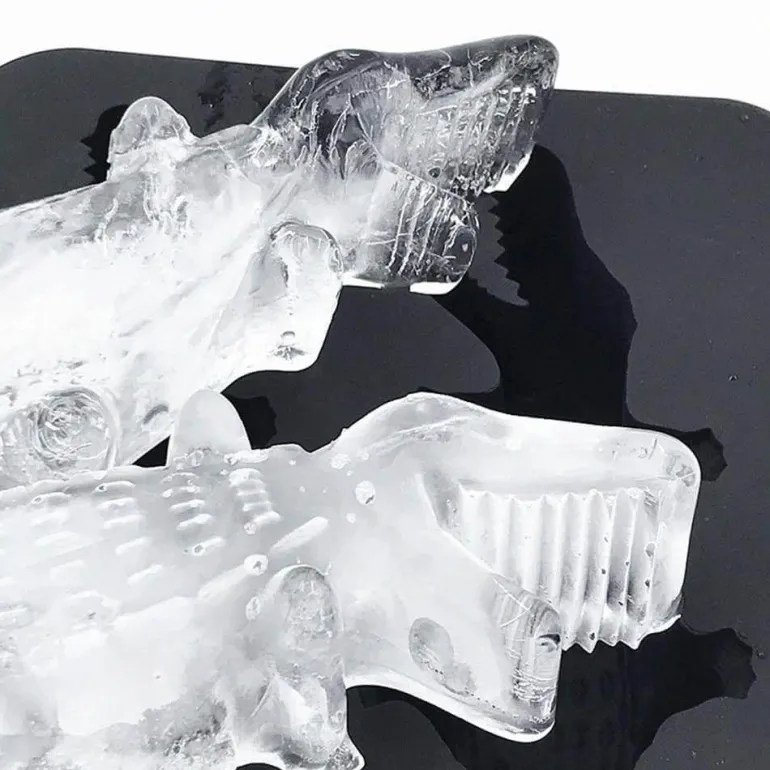 Krokodil-Eiswürfelbereiter – Lustige Eisform in Tierform