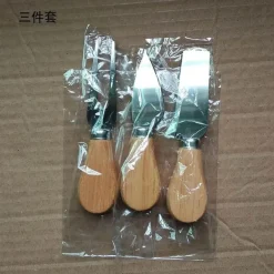 Käsemesser-Set – Hochwertige Edelstahlwerkzeuge mit eleganten Holzgriffen