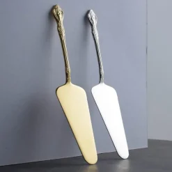 Kuchenspatel aus Edelstahl – geprägtes Backgeschirr-Werkzeug