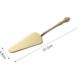 Kuchenspatel aus Edelstahl – geprägtes Backgeschirr-Werkzeug
