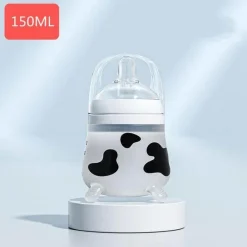 Kuh-Babyflasche – süßes Tierdesign für Kleinkinder