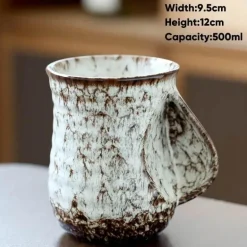 Kung-Fu-Teetasse aus Keramik – süße 500-ml-Kaffeetasse für Teeliebhaber