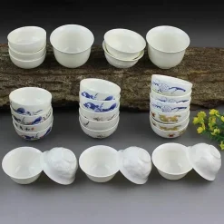 Kung-Fu-Teetassen-Set – Tassen aus Jingdezhen-Porzellan
