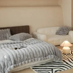 Kuschelige Überwurfdecke - Weiche Ambrose Decke