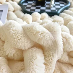 Kuschelige Überwurfdecke - Weiche, warme Jacques-Decke