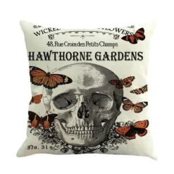 Kuschelige Hexen-Halloween-Kissenbezüge – Weiches Halloween-Dekor