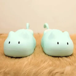 Kuschelige Plüsch-Katzenschuhe für Kinder – Winterschuhe