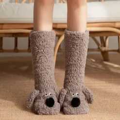 Kuschelige Sherpa-Socken – warme, flauschige Hausschuhsocken