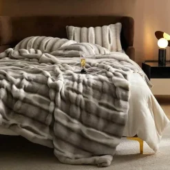Kuschelige, weiche Überwurfdecke – Anna-Kollektion für ultimativen Komfort