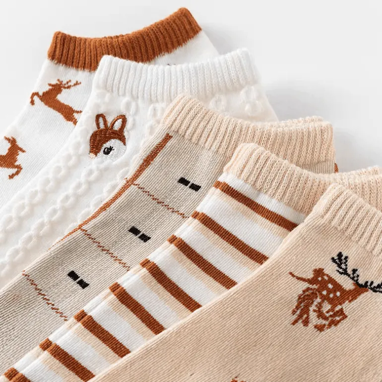 Kuschelige Woodland-Strick-Söckchen – Von der Natur inspiriertes Schuhwerk