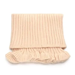 Kuscheliger Rollkragenschal aus Strick – Abnehmbares Kragen-Accessoire