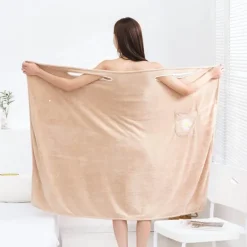 Kuscheliges tragbares Bademantelkleid - Lounge Robe