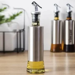 Öl- und Essigspender aus Edelstahl – auslaufsichere, langlebige Aufbewahrungsflasche