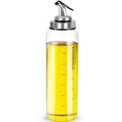 Öl- und Essigspender aus Glas – Gewürzflasche für die Küche