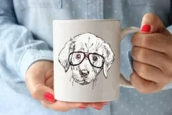 Labrador Kaffeetasse - Geschenk für Kinder und Hundeliebhaber