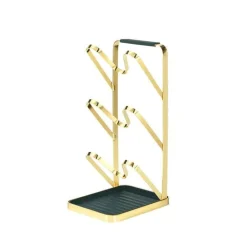 3-lagiges Topfdeckel-Halterregal - Küchenaufbewahrungs-Organizer für Kochgeschirr