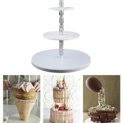 3-lagiges Tortenrahmen-Set – Tortendekorationswerkzeug zum Backen