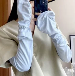 Langarmshirt mit Sonnenschutz – Sommertop aus Seide mit UV-Schutz