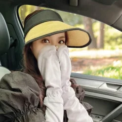 Langarmshirt mit Sonnenschutz – Sommertop aus Seide mit UV-Schutz