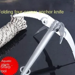 Langlebiger Angelanker aus Edelstahl - Marineanker