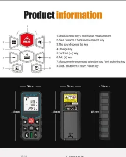 Laser-Entfernungsmesser - Elektronisches Entfernungsmessgerät