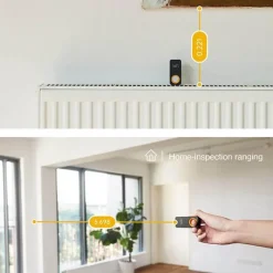 Laser-Entfernungsmesser-Maßband - Präzises Messwerkzeug