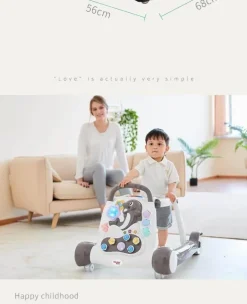 Lauflernhilfe mit Musik – Anti-Rollover-Multifunktionsdesign