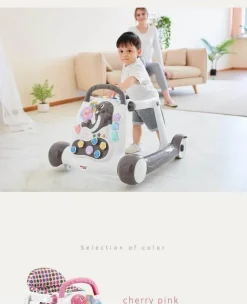 Lauflernhilfe mit Musik – Anti-Rollover-Multifunktionsdesign