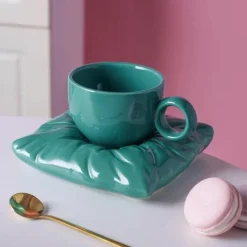 Lazy House Keramik-Kaffeetassen-Set – Stilvolles Trinkgeschirr für Zuhause