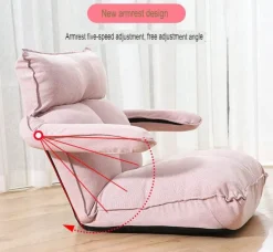 Lazy Lounge Floor Chair - Relaxation Chill Zone Seat