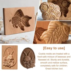 Lebkuchenkuchenform – DIY Backwerkzeug aus Holz