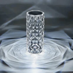 LED Crystal Night Light - Elegant Atmosphere Lamp