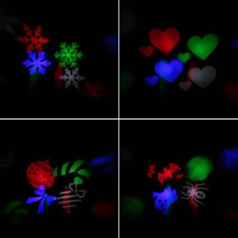 LED Halloween Decoration Landscape House Projector