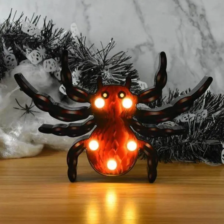 LED Halloween Pumpkin Night Lamp - Festive Decoration