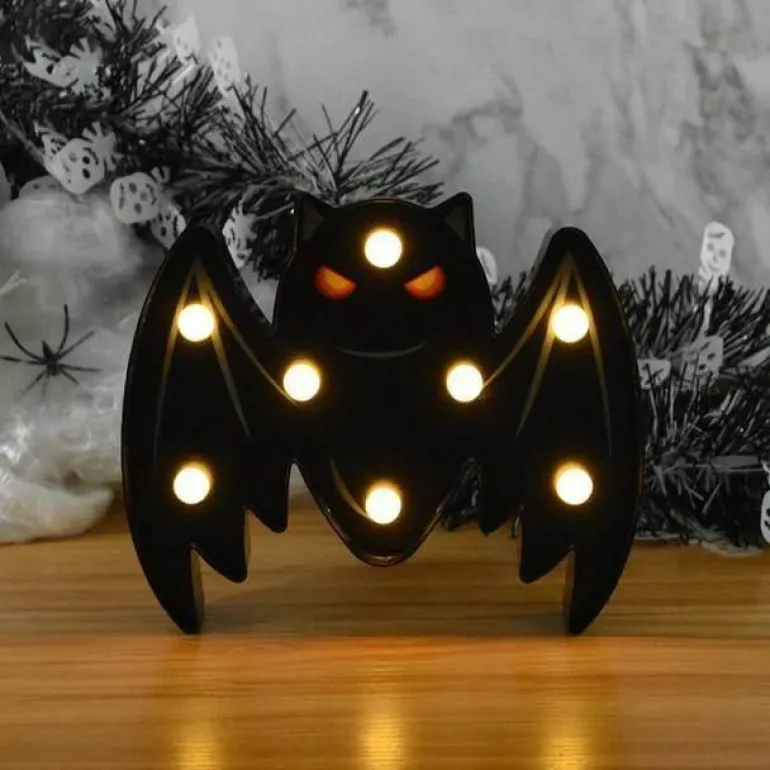 LED Halloween Pumpkin Night Lamp - Festive Decoration