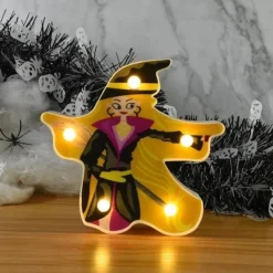 LED Halloween Pumpkin Night Lamp - Festive Decoration