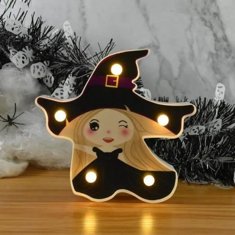 LED Halloween Pumpkin Night Lamp - Festive Decoration