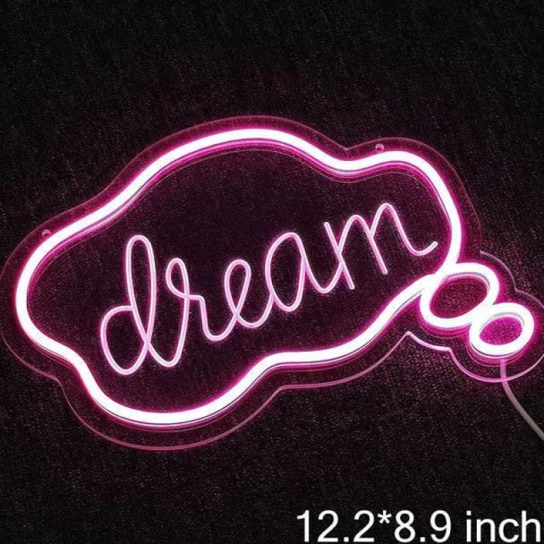 LED Neon Sign - Sweet Dreams Bedroom Wall Decor