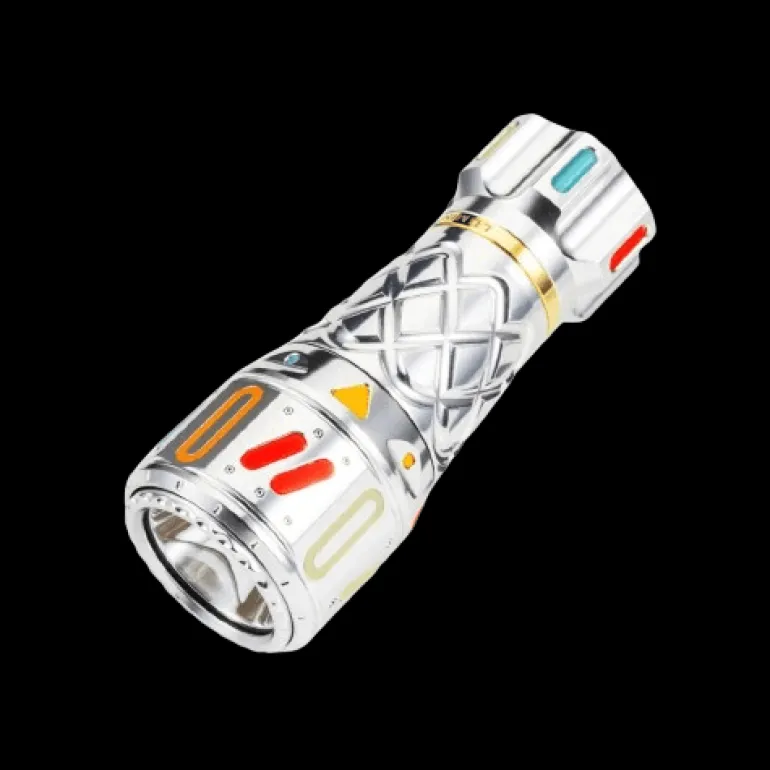 LED Outdoor Taschenlampe - Futuristische Gyro-Taschenlampe