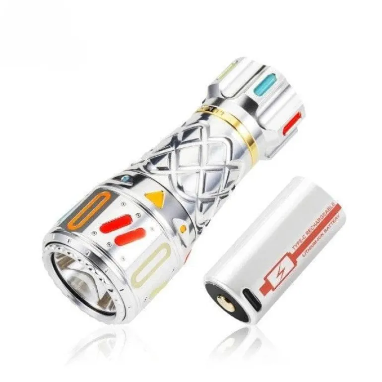 LED Outdoor Taschenlampe - Futuristische Gyro-Taschenlampe