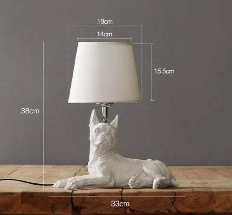 LED Puppy Love Table Light - Creative Pet Decor
