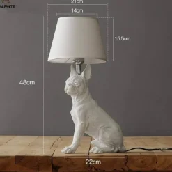 LED Puppy Love Table Light - Creative Pet Decor