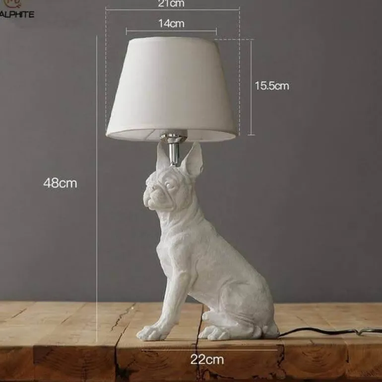 LED Puppy Love Table Light - Creative Pet Decor